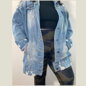 Bottlette OverSized Denim Jacket!!!